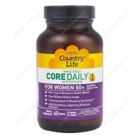 Мультівітаміни 50+ для жінок Кор Дейлі 1, 60 таблеток, Country Life