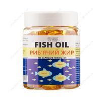 Риб'ячий жир, 1000 мг, 100 капсул, Green Pharm Cosmetic