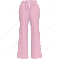 Медичні штани жіночі, рожеві, розміри 42-52