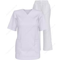 Медичний костюм жіночий, білий, розмір 50