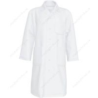 Медичний халат чоловічий, білий, розміри 48-66