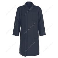 Медичний халат чоловічий, темно-синій, 46-62 розмір