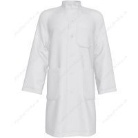 Медичний халат чоловічий, білий, розмір 44