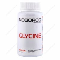 Гліцин, 500 мг, 100 капсул, Nosorog