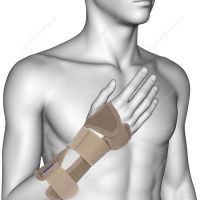 Бандаж на променево-зап'ястковий суглоб, правий, Ottobock Manu 3D Stable 4145