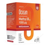 Вітамін B12, Ocean Methyl B12, 1000 мкг, 10 мл, Orzax