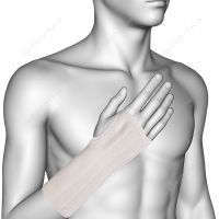 Бандаж на променево-зап'ястковий суглоб еластичний, правий, Variteks 301