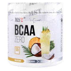 Аминокислоты BCAA Zero, 55 порций, 330 г, со вкусом пинаколады, MST