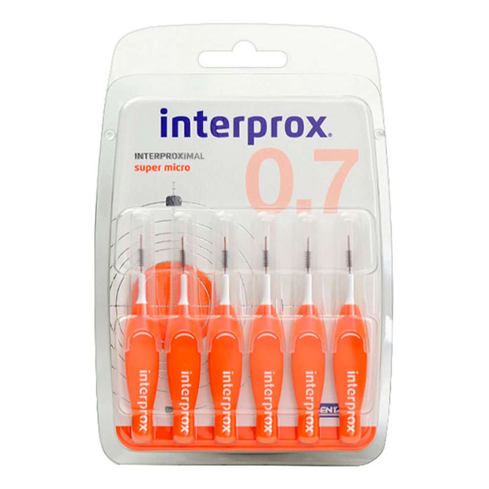 

Щетка межзубная 0,7 мм, INTERPROX 4G Super micro, 6 шт.