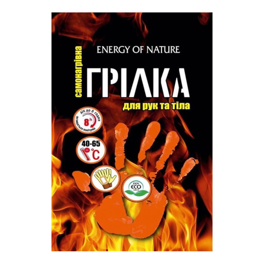 

Самонагрівна грілка для рук і тіла 8 x 5 см, Energy Of Nature