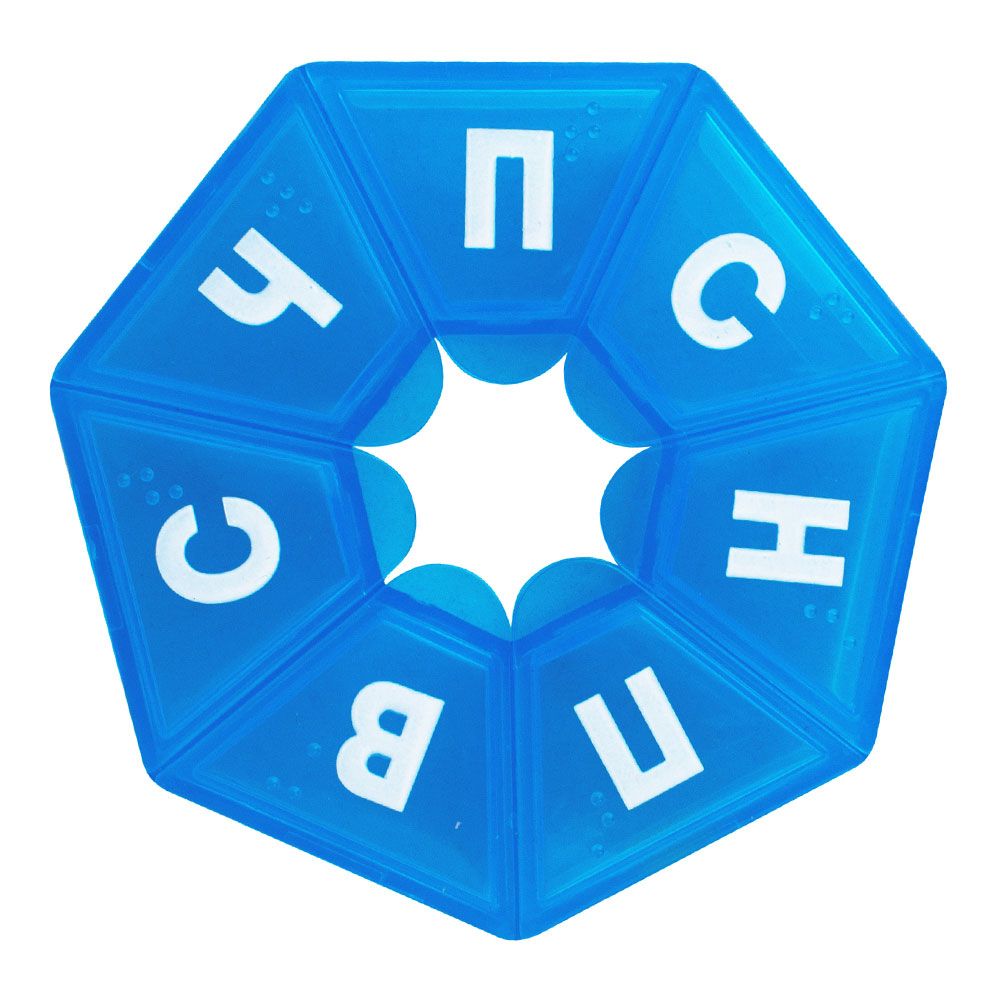 

Органайзер, ENJEE, для таблеток, пластик, Ромашка, Красота та Здоров'я