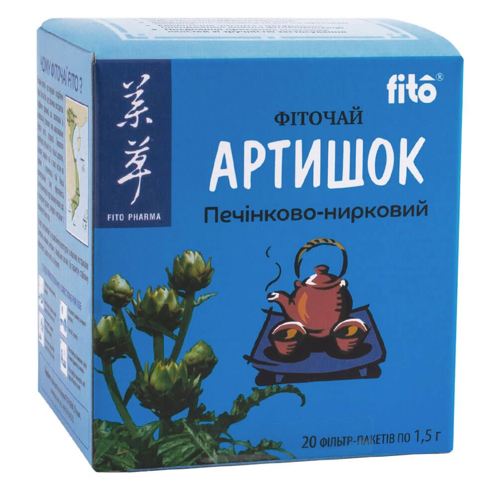 

Чай Артишок, 20 пакетиків, FITO PHARMA