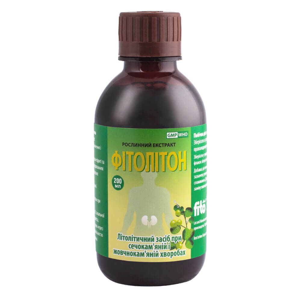 

Фитолитон, жидкий экстракт, 200 мл, FITO PHARMA