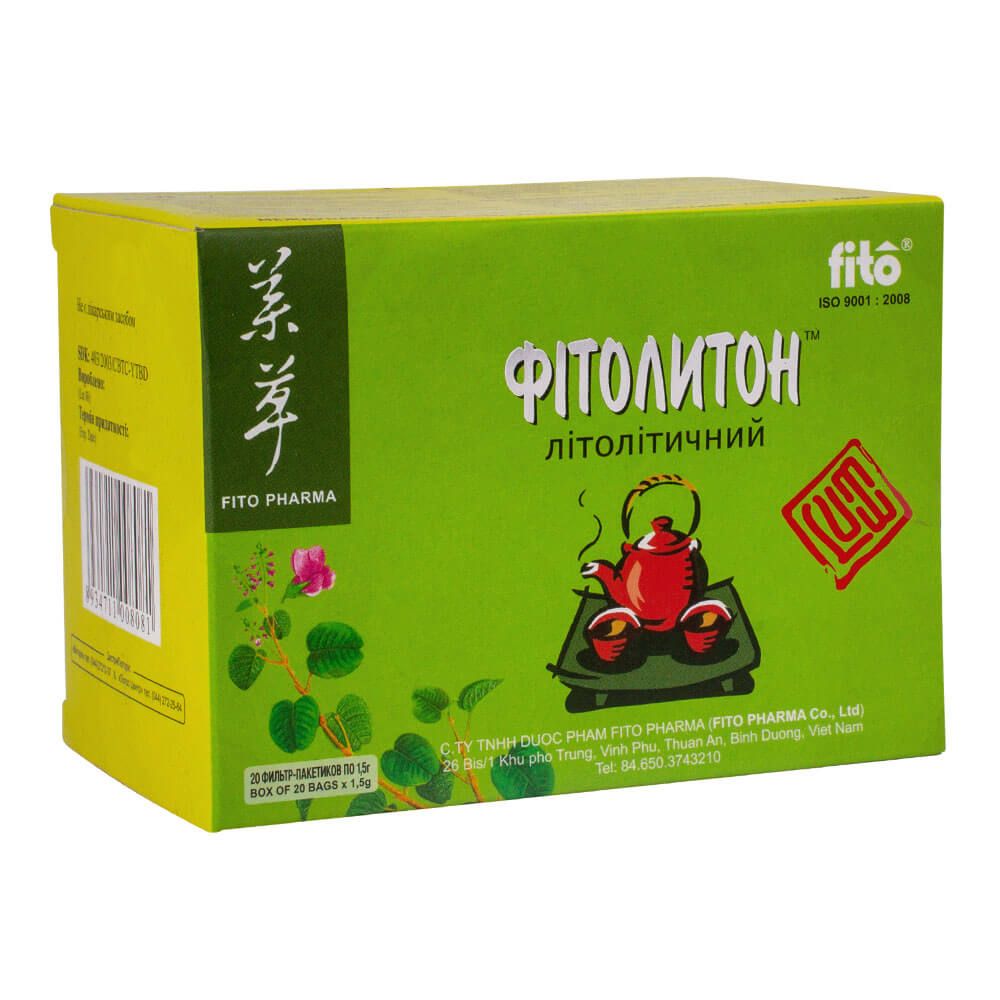 

Чай "Фитолитон", 20 пакетиков, FITO PHARMA