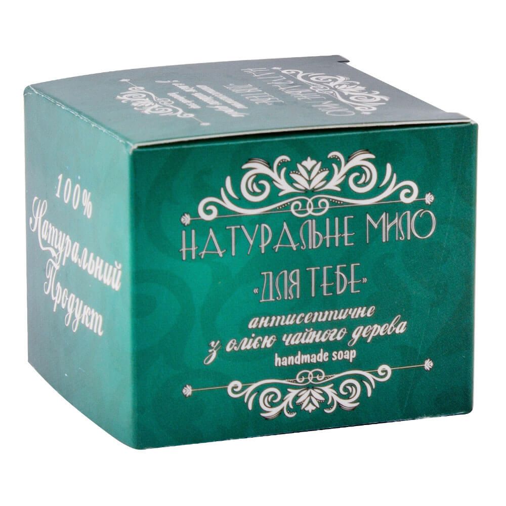 

Живое мыло с маслом чайного дерева, 110 г, Фитория