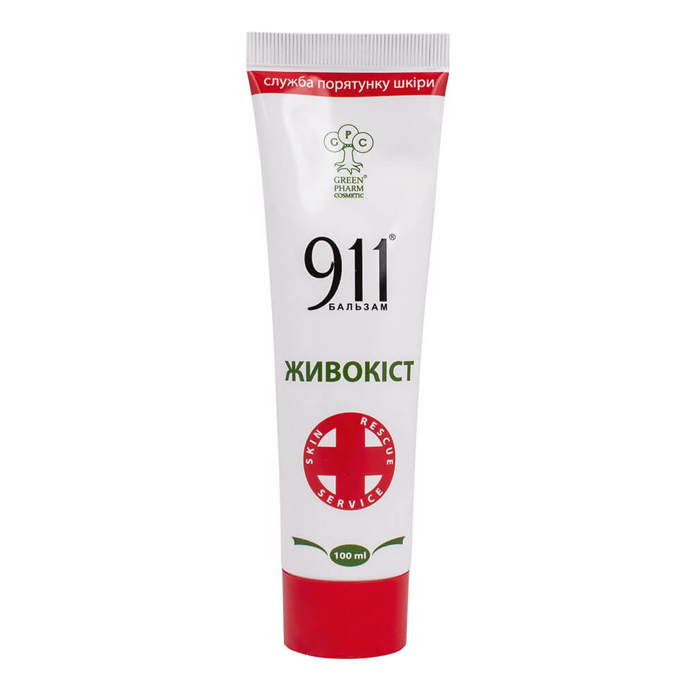 

Бальзам 911 Живокост, 100 мл, Green Pharm Cosmetic