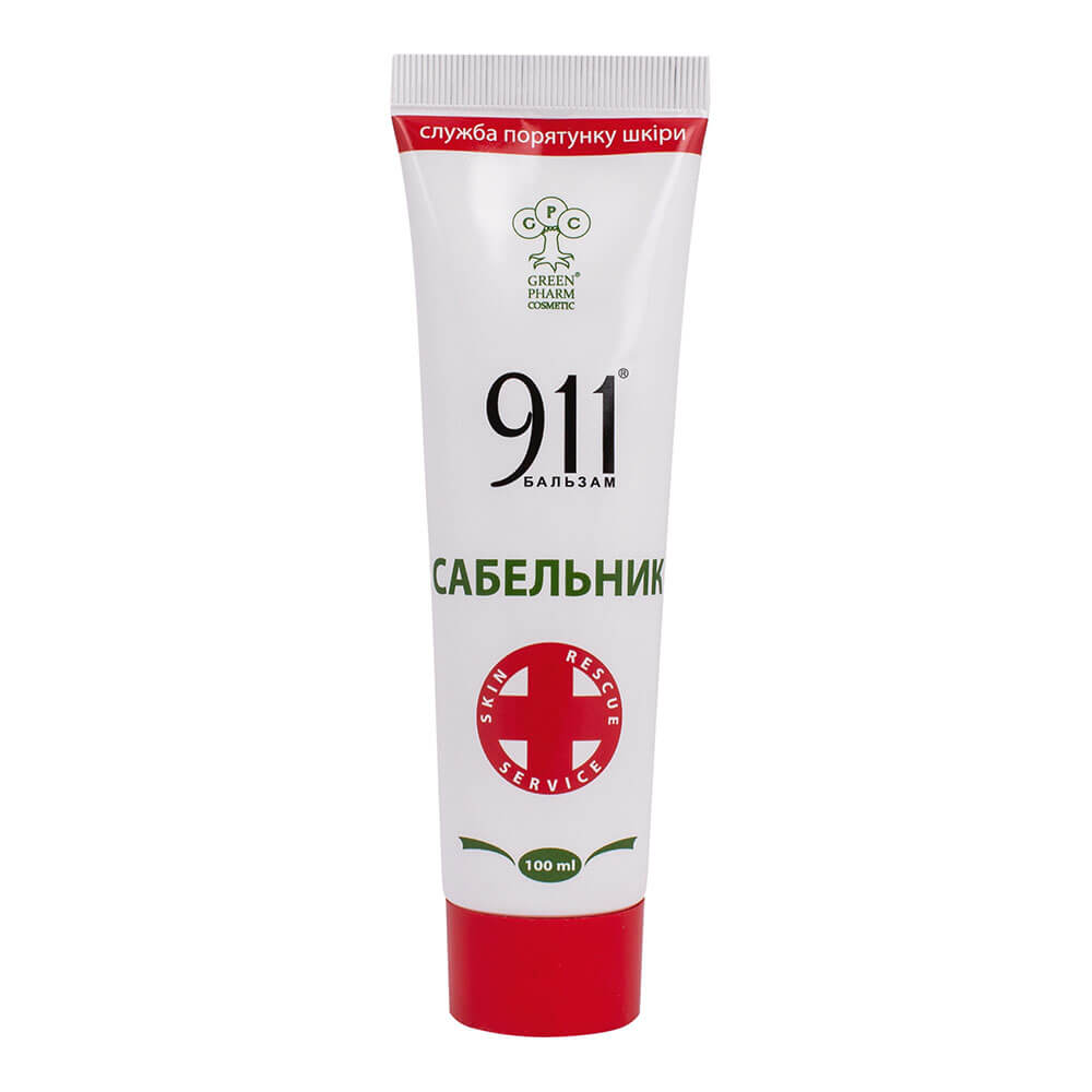 

Бальзам 911 Сабельник, 100 мл, Green Pharm Cosmetic
