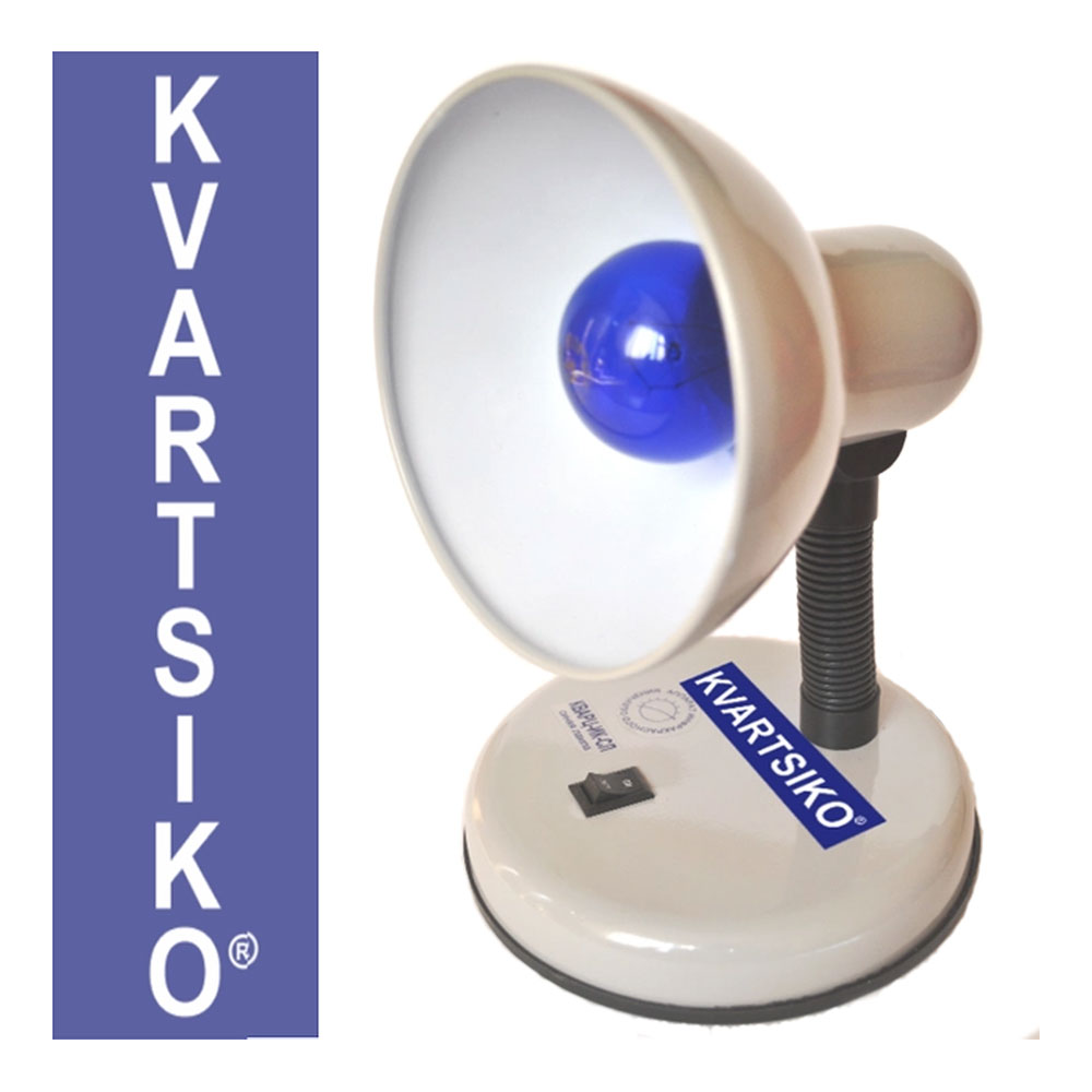 

Синя лампа (рефлектор Мініна), KVARTSIKO-СЛ, 75 Вт, настільна