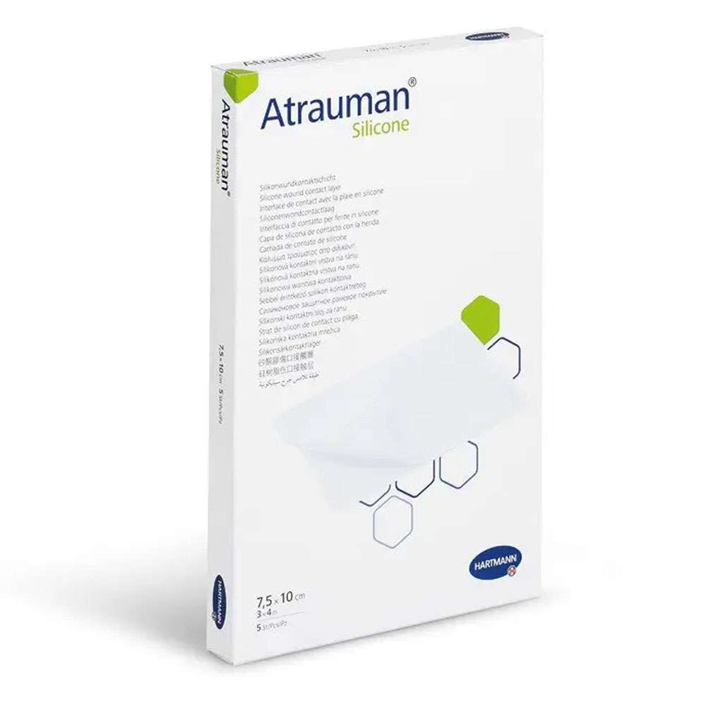 

Повязка атравматическая Atrauman Silicone, 7,5х10 см, HARTMANN