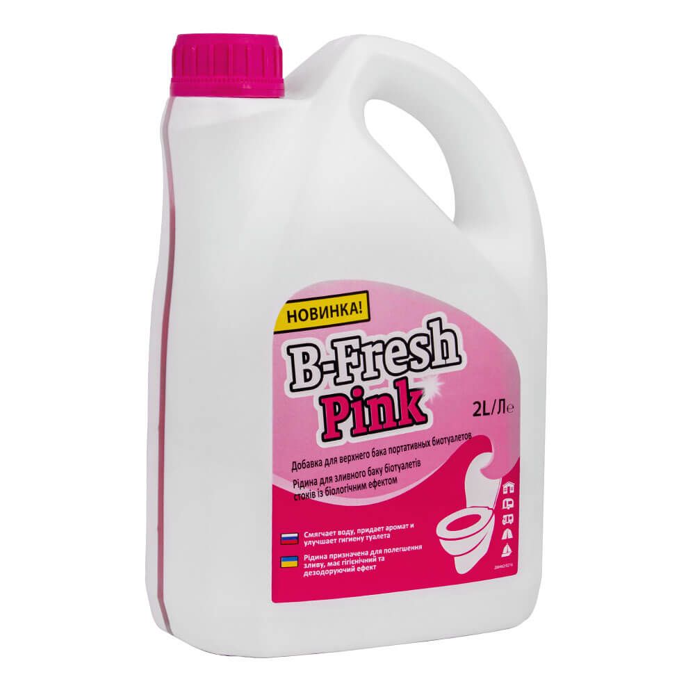 

Рідина для біотуалетів B-Fresh Pink, 2 л
