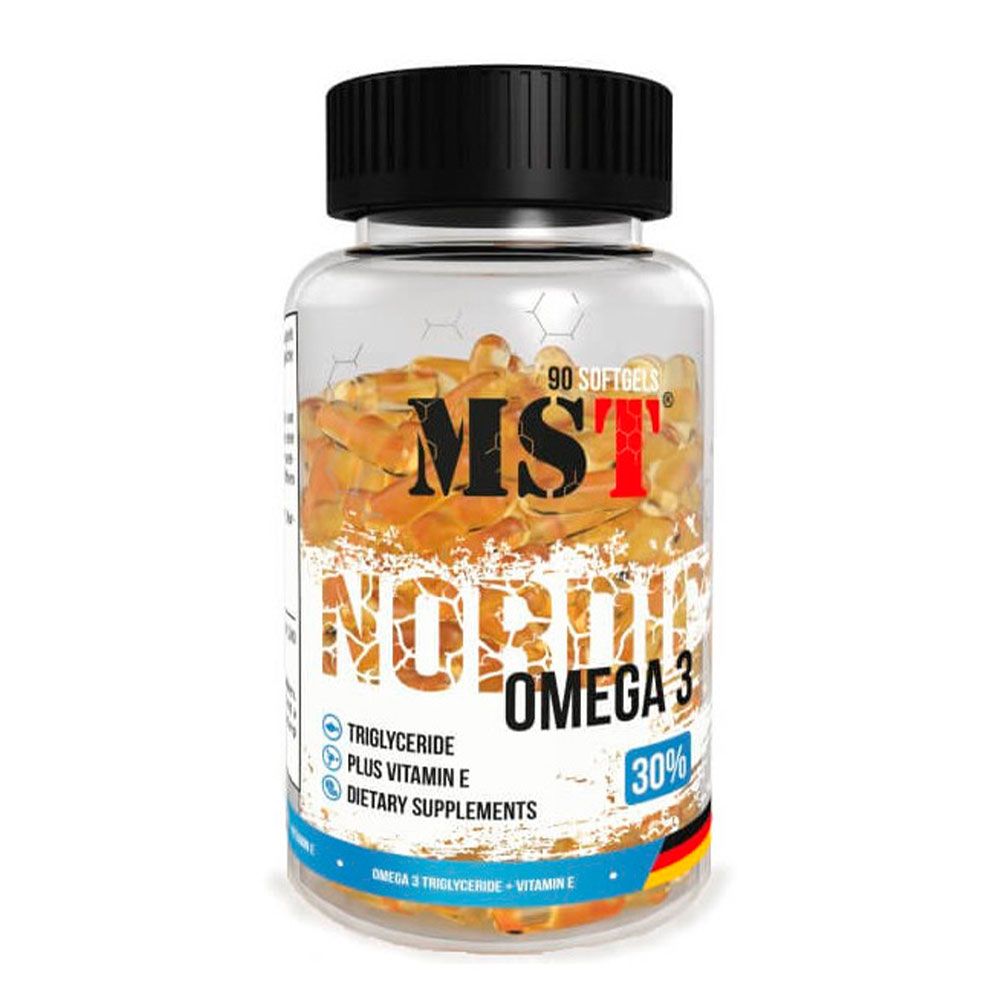 

Витамины Nordic Fish Oil Triglyceride, 90 капсул, MST