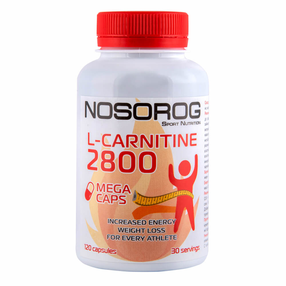 

L-карнітин, 120 капсул, Nosorog