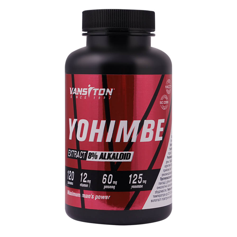 

Йохімбе, 120 капсул, Vansiton