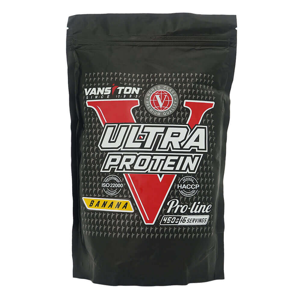 

Протеин Ultra Pro, 450 г, со вкусом банана, Vansiton