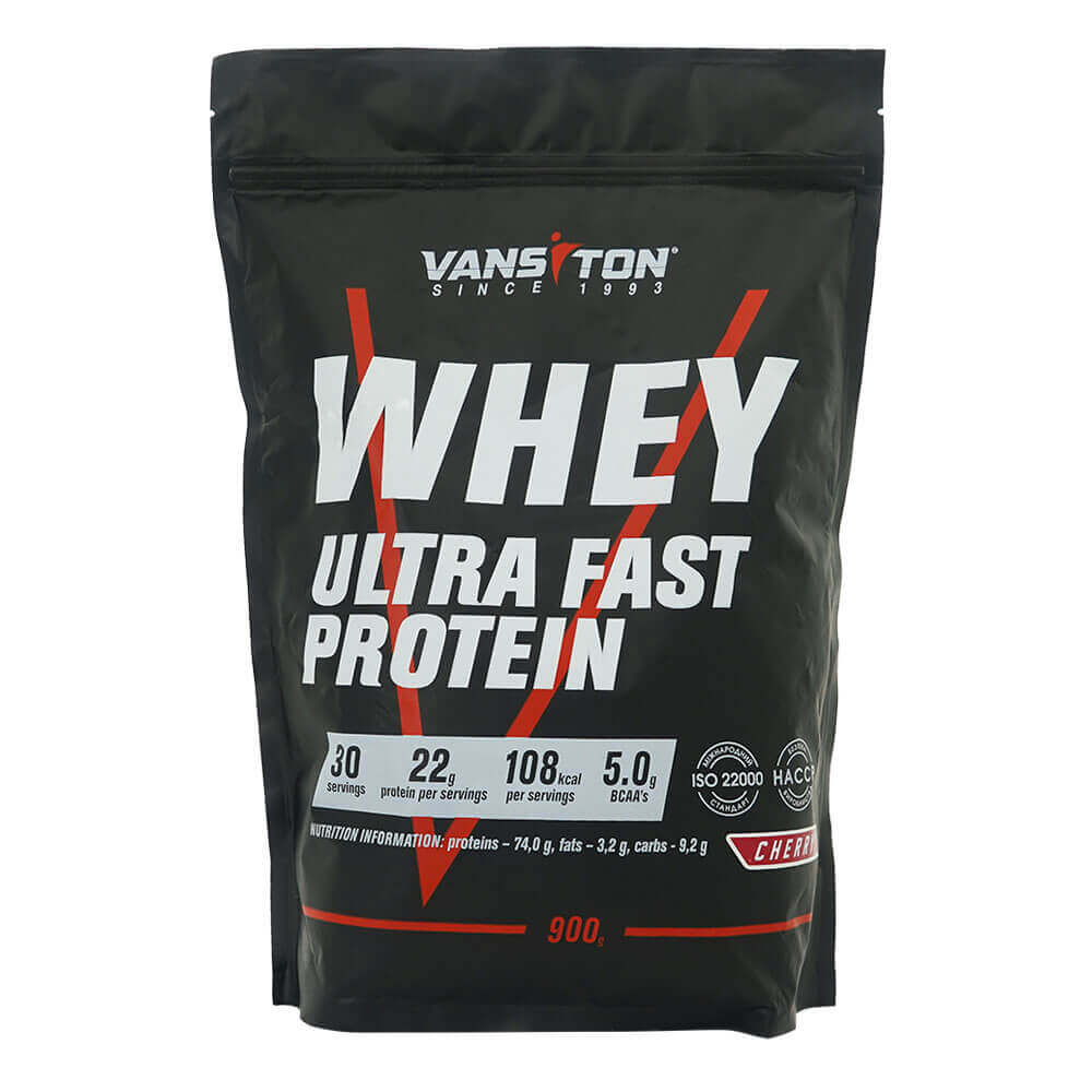 

Протеин Ultra Pro, 900 г, со вкусом вишни, Vansiton