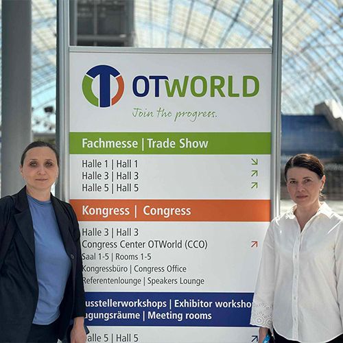 Команда Ridni Медтехника в Германии (г. Лейпциг) на выставке OTWorld!