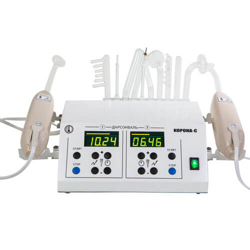 Дарсонваль Корона-С, стационарный (10 электродов в комплекте) Дарсонваль Корона-С, стационарный (10 электродов в комплекте)