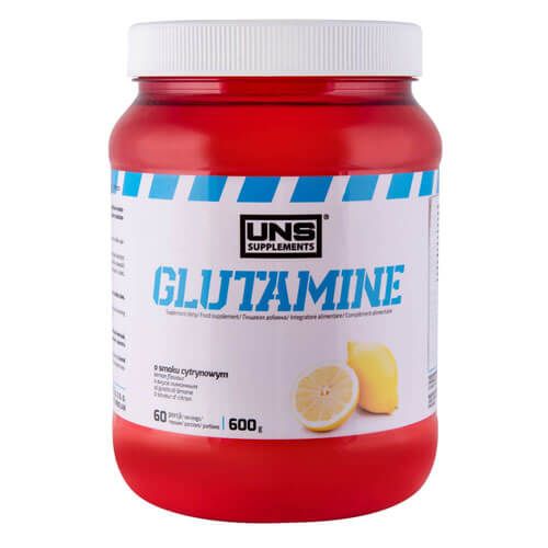 Глутамин GLU-TA, 600 г, со вкусом лимона, UNS