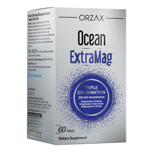 Магній, Ocean Extramag, 60 таблеток, Orzax Магній, Ocean Extramag, 60 таблеток, Orzax