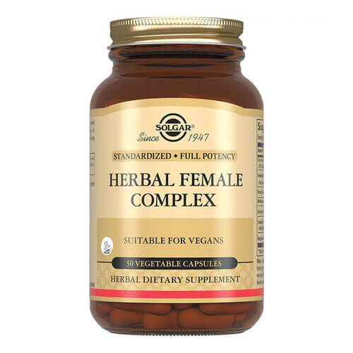 Травяной комплекс для женщин, 50 капсул, Solgar Травяной комплекс для женщин, 50 капсул, Solgar