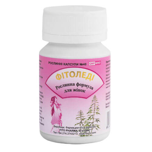 Фитоледи, 40 капсул, FITO PHARMA Фитоледи, 40 капсул, FITO PHARMA