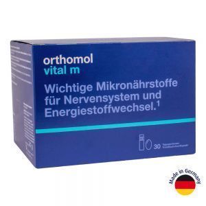 Orthomol Vital M комплекс для чоловіків (питний), Orthomol 