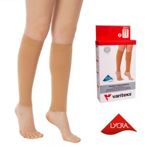 Гольфи компресійні для сухожиль, 18-22 мм рт.ст., 1 пара, бежеві, Variteks 802