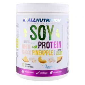 Изолят соевый, со вкусом вишневого белого шоколада и ананаса, All Nutrition, Польша