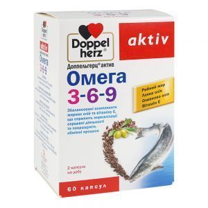 Омега 3-6-9, 60 капсул, Doppelherz