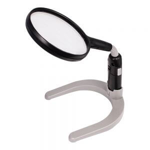 настольные лупы с подсветкой увеличительные