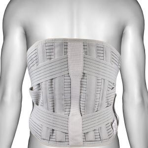 Бандаж для поясницы с ребрами жесткости