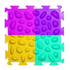 Масажний килимок-пазл для дітей 